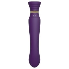   ZALO Queen - Rechargeable G-spot and clitoral vibrator (purple)