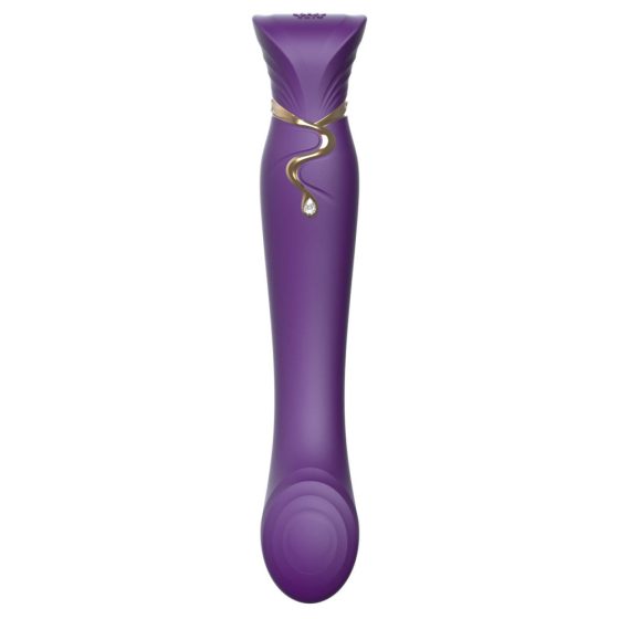ZALO Queen - Rechargeable G-spot and clitoral vibrator (purple)