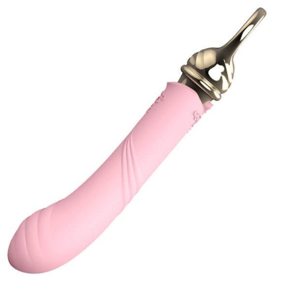 ZALO Courage Heating - Rechargeable, luxury G-spot vibrator (pink)