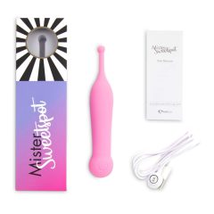   FEELZTOYS Mister Sweetspot - rechargeable, waterproof clitoral vibrator (pink)