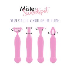   FEELZTOYS Mister Sweetspot - rechargeable, waterproof clitoral vibrator (pink)