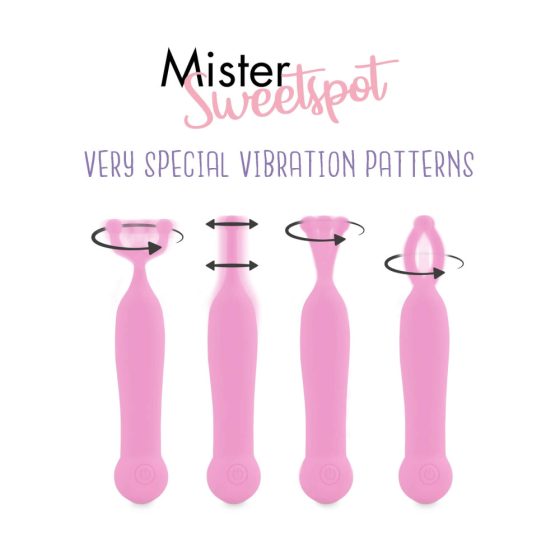 FEELZTOYS Mister Sweetspot - rechargeable, waterproof clitoral vibrator (pink)