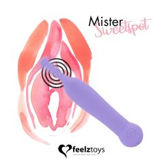   FEELZTOYS Mister Sweetspot - rechargeable, waterproof clitoral vibrator (purple)