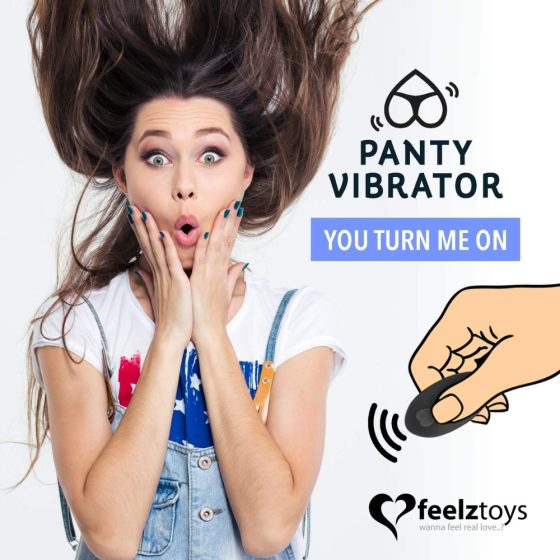 FEELZTOYS Panty - rechargeable radio clitoral vibrator (purple)
