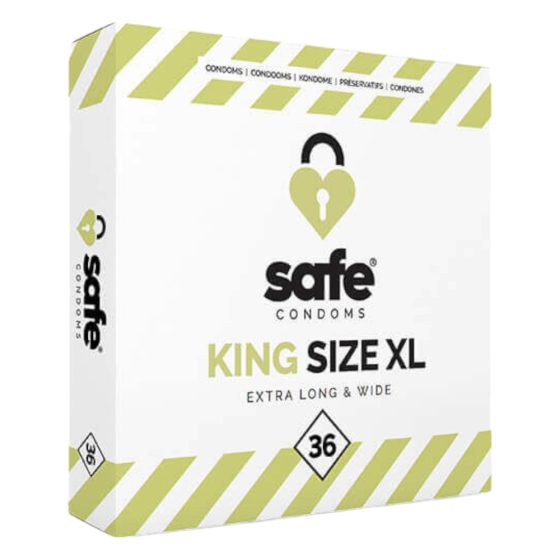 SAFE King Size XL - extra large condom (36pcs)