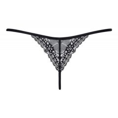 Obsessive Intensa - lace thong with straps (black)