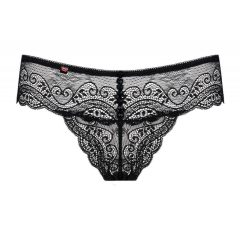 Obsessive Miamor - stone lace thong for women (black)