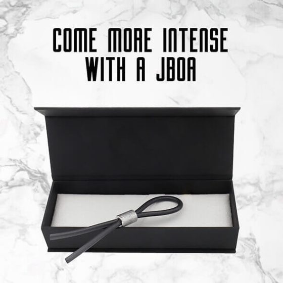 Velv'Or JBoa 303 - adjustable penis ring (black)