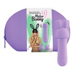   FEELZTOYS Mister bunny - waterproof mini massaging vibrator set (purple)