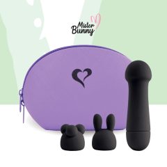   FEELZTOYS Mister bunny - waterproof mini massaging vibrator set (black)