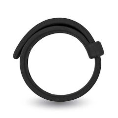 Velv'Or Jason - adjustable silicone penis ring (black)