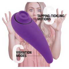   FEELZTOYS Femmegasm - rechargeable, waterproof vaginal and clitoral vibrator (purple)