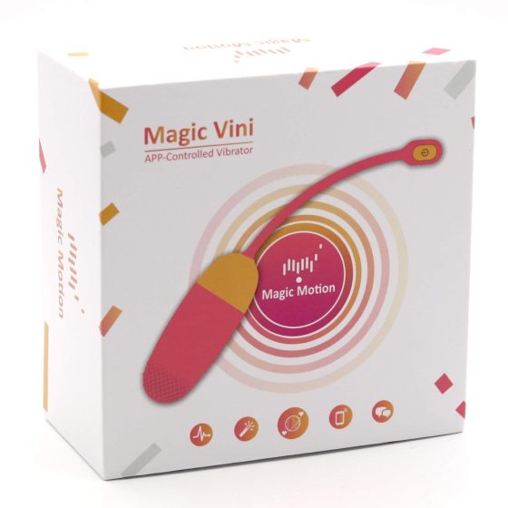 Magic Motion Vini - smart rechargeable vibrating egg (orange)