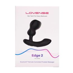   LOVENSE Edge 2 - smart rechargeable prostate vibrator (black)