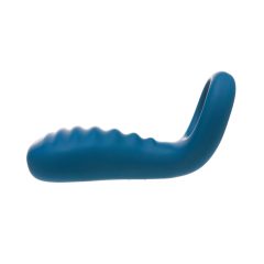   OHMIBOD Bluemotion Nex 3 - smart rechargeable vibrating penis ring (blue)