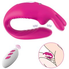   Aixiasia Hera - rechargeable radio-controlled vibrator (pink)