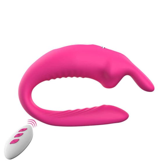 Aixiasia Hera - rechargeable radio-controlled vibrator (pink)