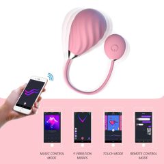  Magic Motion Sundae - smart rechargeable vibrating egg (pink)