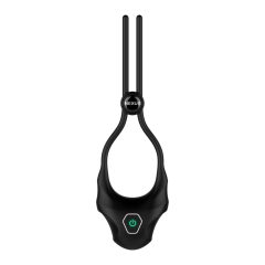   Nexus Forge - adjustable battery-operated vibrating lasso penis ring (black)