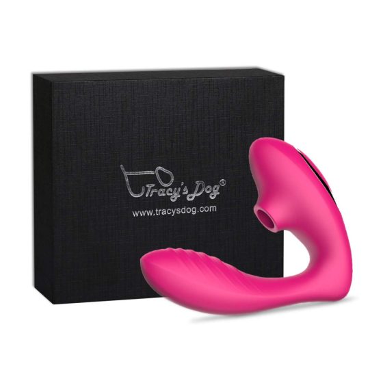 Tracy's Dog OG - waterproof G-spot vibrator and clit stimulator in one (pink)