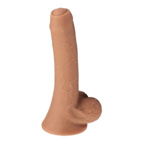 Tracy's Dog Uncut Foreskin - testicular foreskin dildo (21cm) - natural