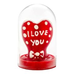 I Love You - hand-painted design condom (1pcs)